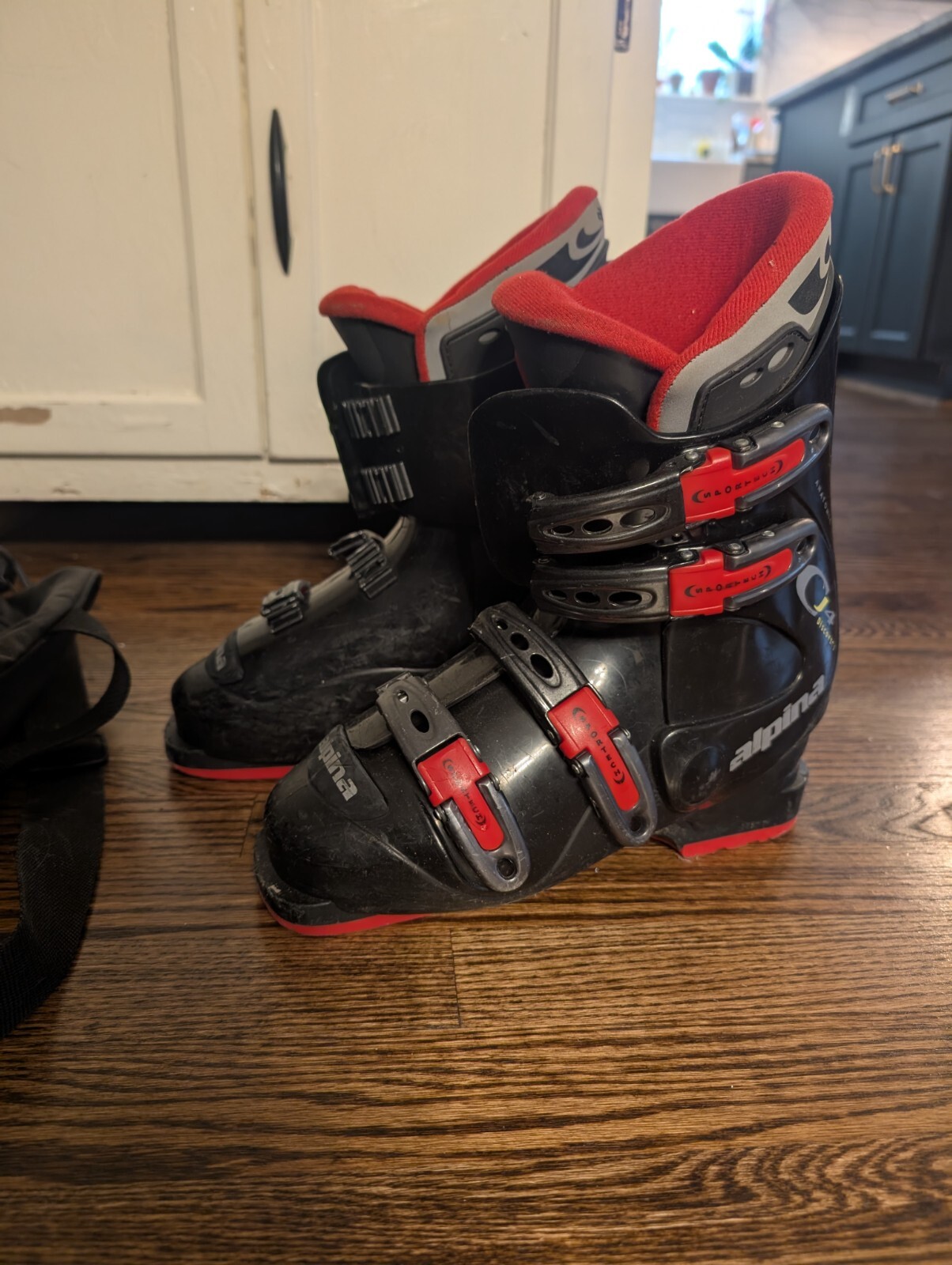 SALOMON Scarpone da sci Alpina J4 nero rosso 286 mm