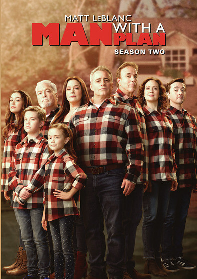 Man with a Plan, Season 2,New DVD, Stacy Keach,Kevin Nealon,Liza  Snyder,Matt LeB