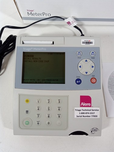 Analizador de orina de plasma sanguíneo Alere Triage MeterPro - Imagen 4 de 10