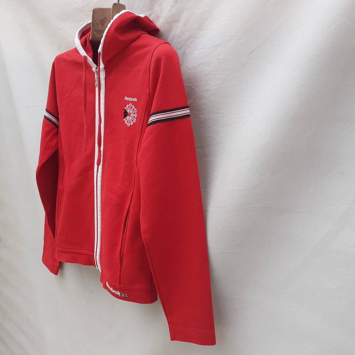 Reebok jacket vintage womens red outlet