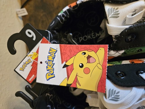 New with tags Pokemon Low Top Adult Shoe Size 9 - Picture 8 of 12
