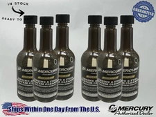 Mercury OEM Quickleen Engine and Fuel System Cleaner 12 oz. 92-8M0047931 6 Pack