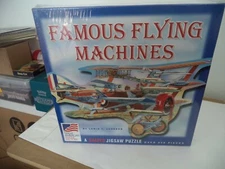  Jigsaw Famous Flying Machines Shaped Puzzle 650 Pieces New Sealed
