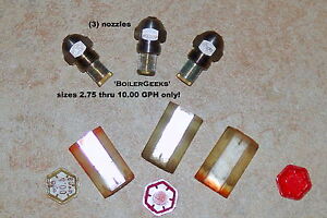 Hago Oil Nozzle Chart