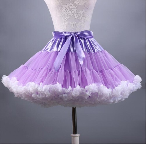 Cute Tutu Skirt Petticoat Cosplay Pettiskirt Crinoline Fluffy Dance Skirt - Bild 10 von 38
