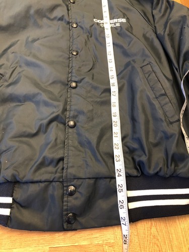 Hartwell Men’s Blue Converse Charlie Long Sleeve Windbreaker Jacket Vintage - Picture 9 of 11