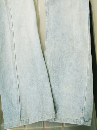 *HOT VTG 80's USA LEVI'S 501 SELVEDGE 6 DOTS LIGHT Denim Jeans 32x29 (Fit 29x29) - Picture 4 of 16