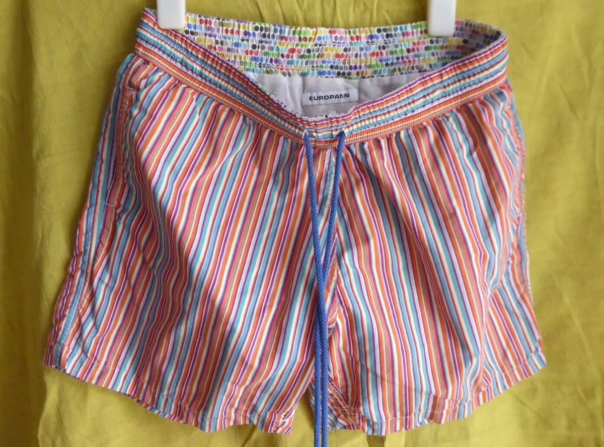 Short de bain Rayé - Maillot Homme