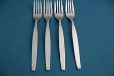 Oneida Community FROSTFIRE Dinner Forks (Set of 4) Stainless 7 1/4"