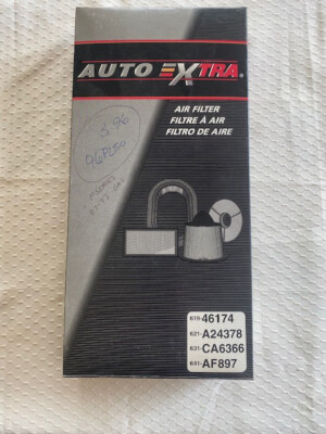 New Auto Xtra 46174 Air Filer, A24378, CA6366, AF897 | eBay