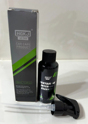 Interior Cleaner Car Neutral Ph Water free Dust Remover Seat Roof Dash 100ml