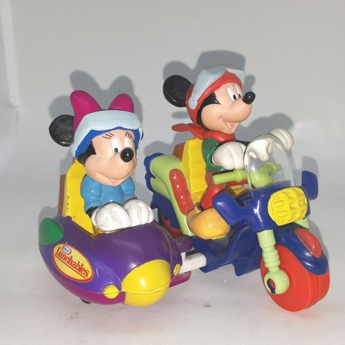 SIDECAR TOPOLINO E MINNIE A FRIZIONE RETROCARICA CON PERSONAGGI - Foto 2 di 3