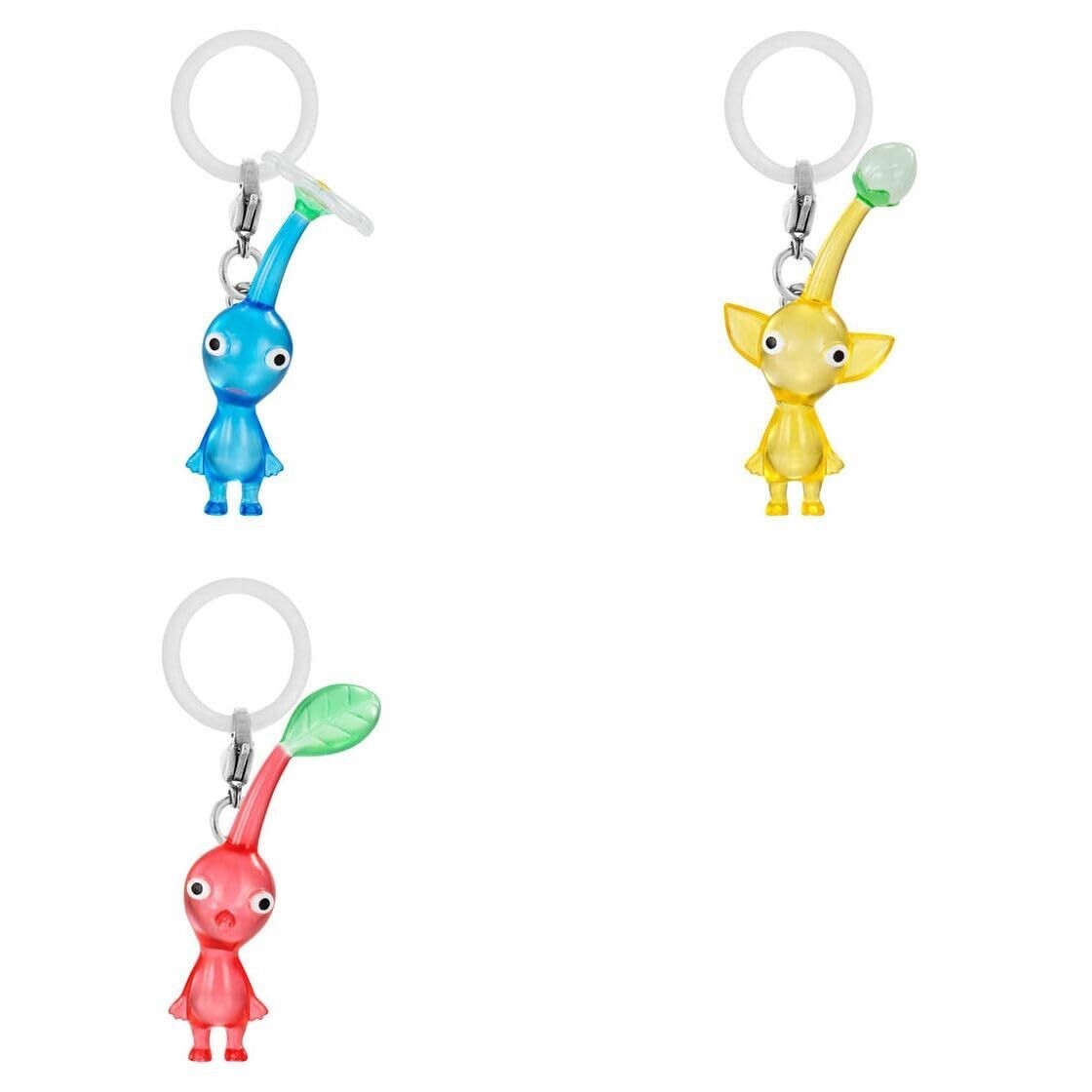 Bandai Namco Pikmin Gashapon Mejirushi Accessories Complete Set of