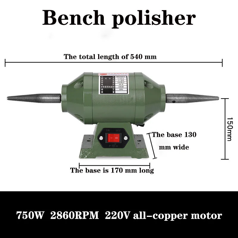 Desktop Polishing Machine Speed Control Polishing Machine Small Grinding Machine