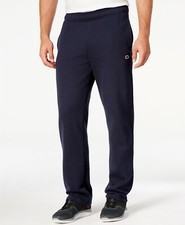New	Champion Men's Powerblend Fleece Pants S Navy S0601