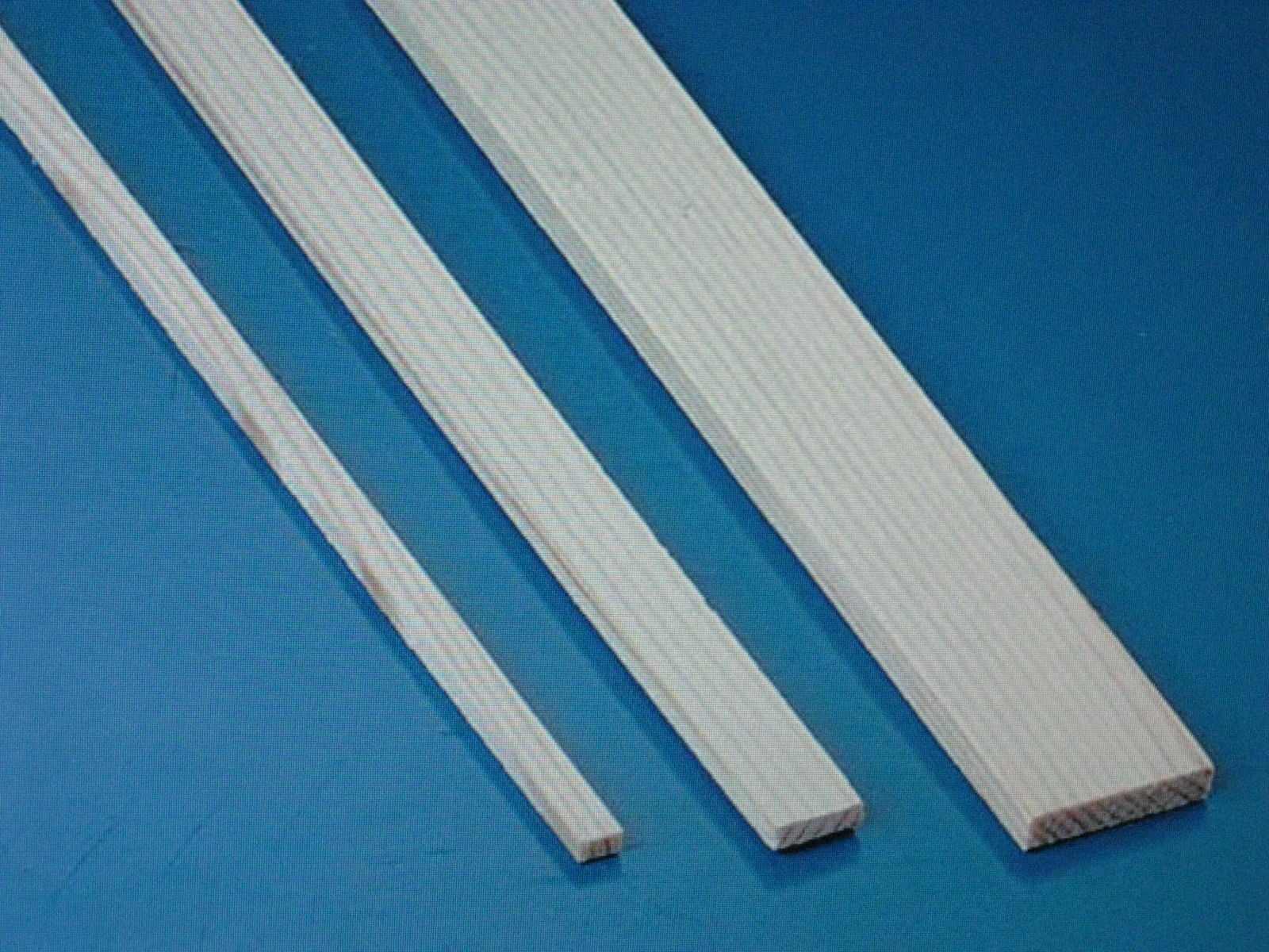 Kiefernleisten Holzleisten von Krick/Aeronaut von 2 - 15 mm (Inhalt 5 Stück)