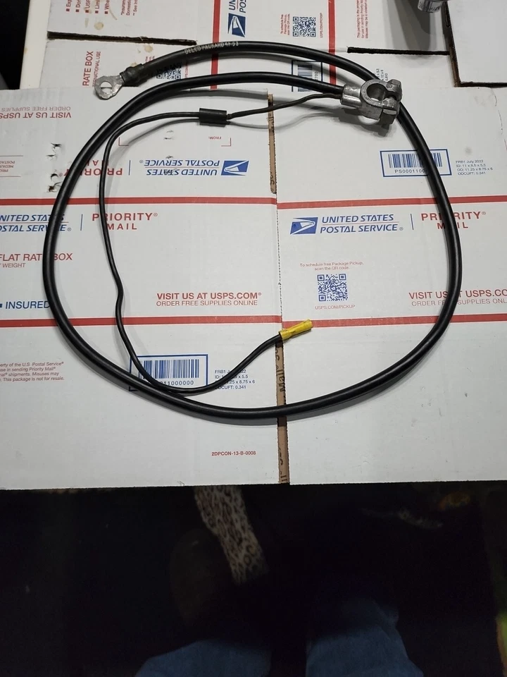 NOS GM Delco Packard 53" Battery Cable With Fusible Link # 4F53 Chevy Pontiac OE - Image 4 of 4