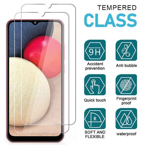 3 Pack For Samsung Galaxy A21s Clear Premium Tempered Glass Screen Protector - Picture 2 of 8