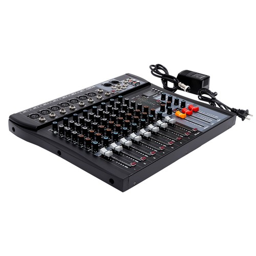 Audio Mixer, 8-channel Audio Mixer, Professional Audio Mixer - Picture 4 of 19