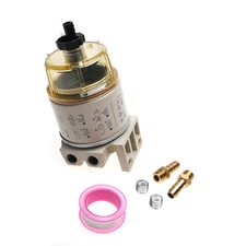 W/ Fuel Fittings Marine Spin-on Fuel Filter Water Separator R12T For
