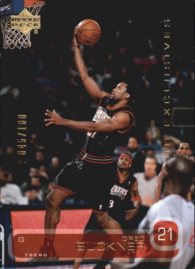 2002-03 Upper Deck Exclusives #341 Greg Buckner /100