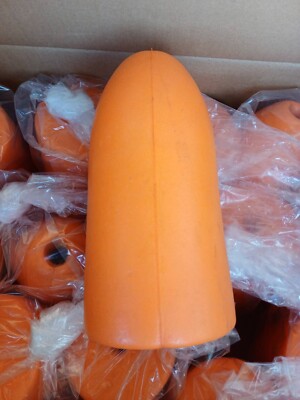 Crab Pot Buoys 5 X 11 inch Orange ( Sell by whole case of 24 pieces )