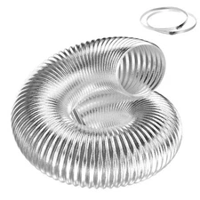 12-Inch 25-Feet Aluminum Ducting Vent Hose for Cooling Ventilation & Exhaust