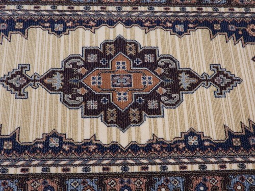 Oriental Design Wool Area Rug 89x160 Cm - Picture 2 of 8