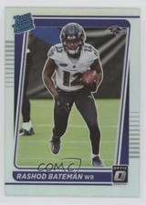2021 Panini Donruss Optic Rated Rookie Holo Prizm Rashod Bateman #210 1j0f