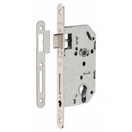 Serrure à larder axe 50 mm Monomax pour remplacer un boîtier de porte bloqué facilement