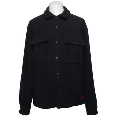 7 Days Active, Oberhemd, Herren, Größe: M, Schwarz, Recyceltes Polyester #VDN