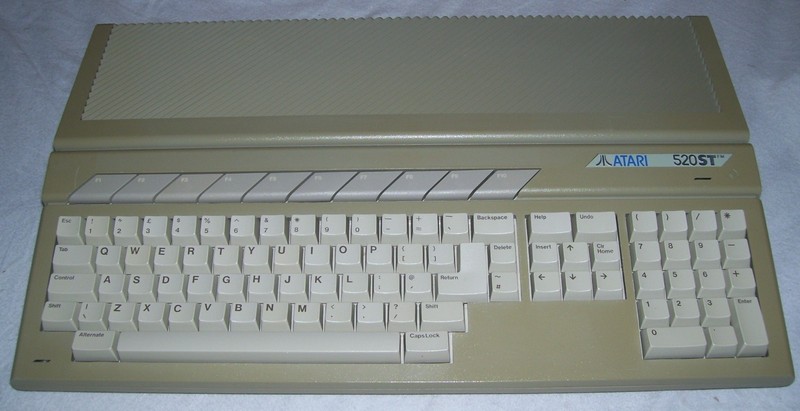 Atari ST Computer 520 STFM 1MB (1040) Memory TOS 1.02 PSU Re-Capped 720K FDD