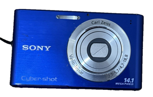 Sony Cyber-shot DSC-W330 14.1MP Digitalkamera blau nicht getestete Teile