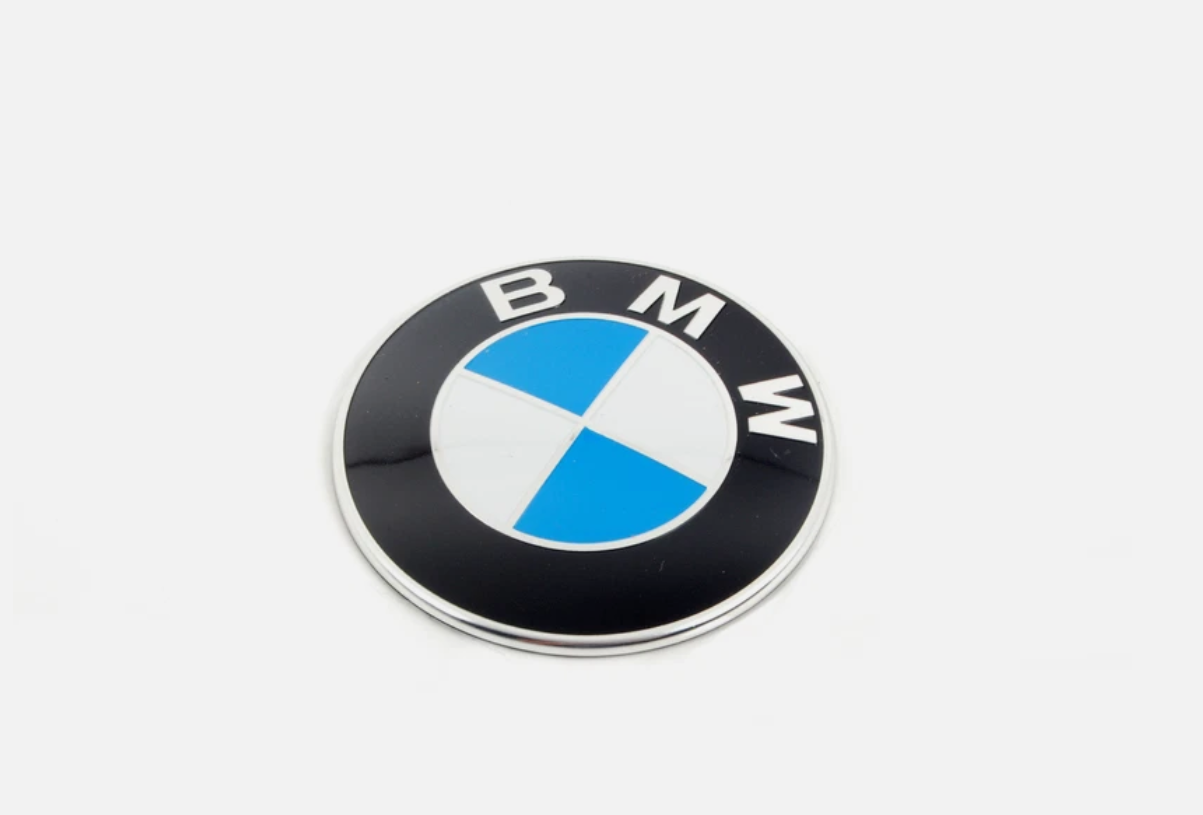 BMW Genuine Plaque 82mm Diameter Fits E81 E82 E87 E87 LCI F20 - 51767288752