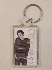 Clay Aiken Concert Tour 2004 2" Acrylic Keychain Music Concert Souvenir