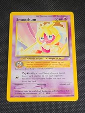 Smoochum Pokemon Neo Revelation #54/64 MP on eBay