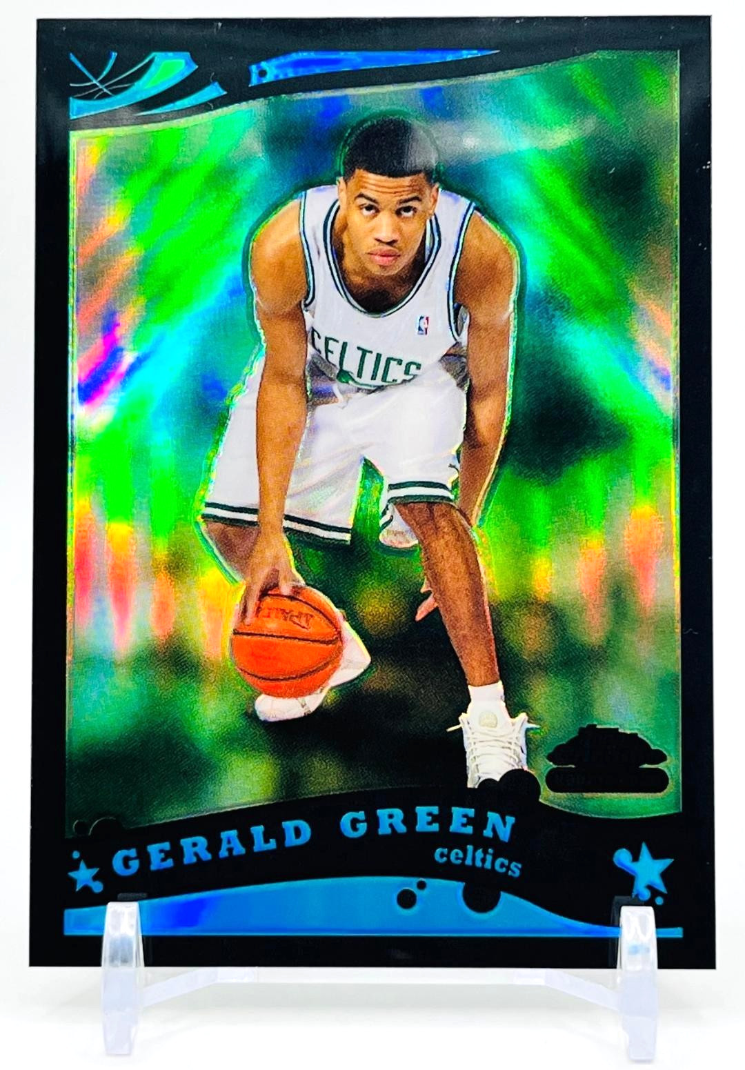 2005-06 Topps Chrome Gerald Green #211 Black Refractor Rookie RC /399 Celtics SP