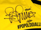 VALENTINO ROSSI AUTOGRAPH VR 46 HAND SIGNED T SHIRT M MOTO GP
