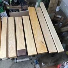 Assorted Hardwood Cut Board Lumber Blanks Mix...