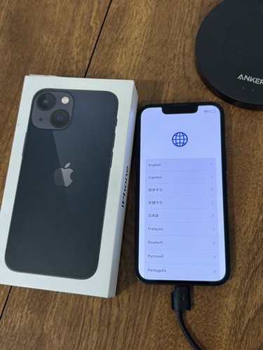 Apple - iPhone 13 mini 5G 128GB - Midnight For Parts See Description - Zdjęcie 4 z 19