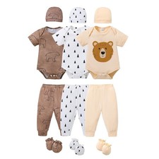Baby Layette Sets Unisex Newborn Baby Boys Girls Essentials Gift Set 16-Piece...