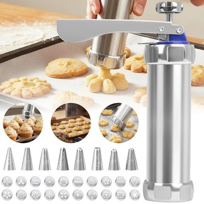 Keksausstecher Keks Maschine Edelstahl Metall Rostfrei für Spritzgebäck Churros