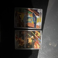 Pokémon TCG Drakloak & Numel Holo Card Lot - 2 Lightning & Fire English Cards