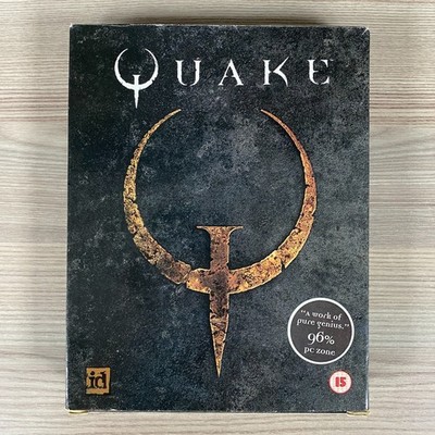 QUAKE BIG BOX COMPUTER/VIDEOSPIEL PC CD-ROM WINDOWS ID SPIELE FPS SHOOTER