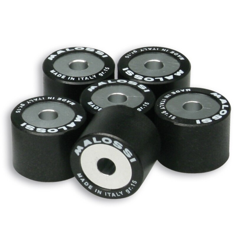 Galets Malossi 18gr 23x18mm : solution pour scooter qui manque de reprise