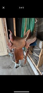 15” Sheridan Barrel/Colt Starting Saddle. Full Quarter Horse Bars