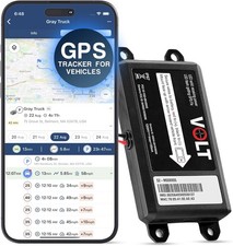 Brickhouse GPS Tracker for Vehicles - Livewire Volt 4G LTE Wired Car Tracker...