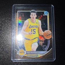 2025/26 Bowman Chrome NBA Austin Reaves #BCV-193 Reptilian Refractor Lakers