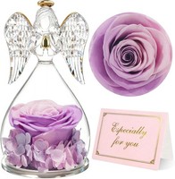 Ewige Rose Im Glas Muttertagsgeschenk FüR Frauen, Oma, Engel,