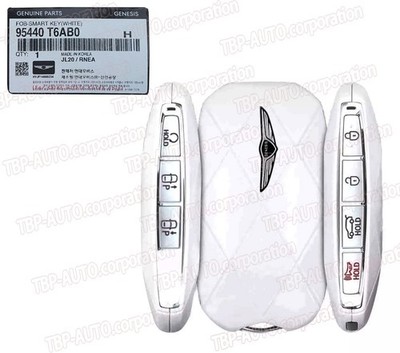 GENUINE OEM ® FOB Smart Key WHITE & Blank Key For 2025-2026
